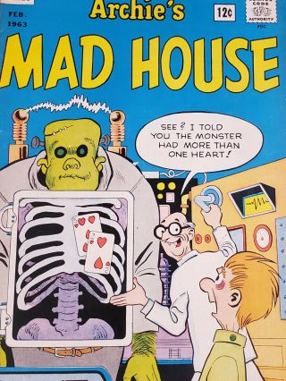Archies Mad House 24 2nd Sabrina The Teen Age Witch Archie Comics