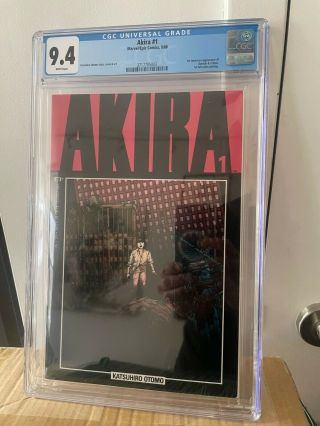 Akira 1 Cgc 9.  4 Marvel Epic 1988 Key Book White Pages (3717705003)