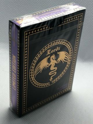 Limited Master Series Dark Lordz Royale Playing Cards Collector 