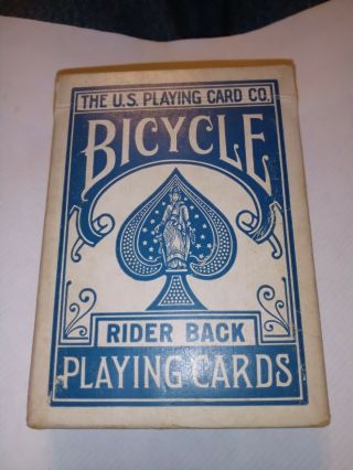 Rare Bicycle Playing Cards Rider Back 808 Air Cushion Finish