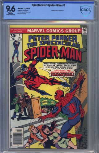 Spectacular Spider - Man 1 Cbcs 9.  6 Buscema,  Origin Recap,  Return Of Tarantula