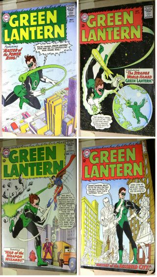 Green Lantern 22,  24,  25,  27