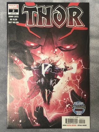 Thor 1,  2,  3,  4,  5,  6,  7,  8 (2020) Marvel Donny Cates 1st Black Winter All 1st Prints 2