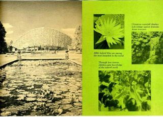 Missouri Botanical Garden Brochure St Louis 1960 Climatron Shaw ' s Garden 2