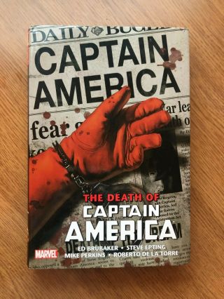 The Death Of Captain America Omnibus By Brubaker Oop