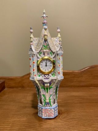 Jim Shore Disney Traditions " In Time All Fairy Tales Come True " Clock Tower