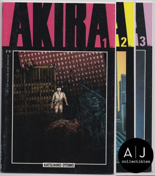 Akira 1 2 3 Epic Comics 1988