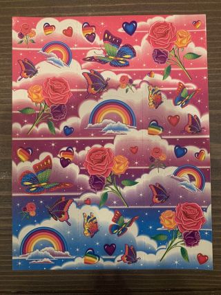Lisa Frank Vintage: Butterflies,  Roses,  And Rainbows