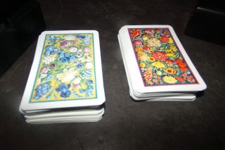 2 Decks Vintage Kem Plastic Playing Cards Garland W Jokers Order Card Ace 1058