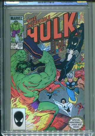 Incredible Hulk 300 Cgc 9.  8 Daredevil Spider - Man Thor Avengers App