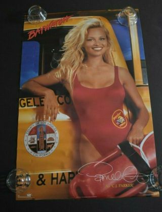 Pam Anderson Baywatch Poster Hot Babe Workshop Man Cave Sexy Girl
