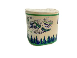 Vintage NORTHERN Toilet Tissue Roll Paper Green Bay Wi 1940 ' s Old Stock 3