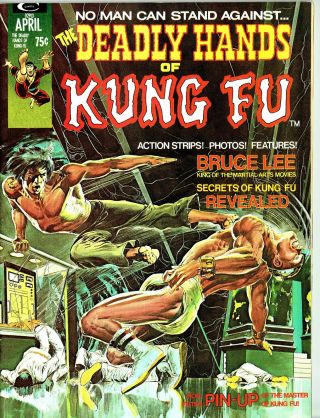 Deadly Hands Of Kung Fu 1 (marvel) (1974) Neal Adams Cover,  Jim Starlin Art