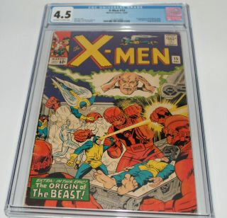 X - Men 15 Cgc 4.  5 1st Master Mold 2nd Sentinels Origin Of Beast