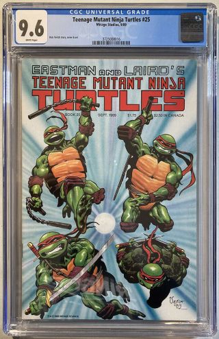 Teenage Mutant Ninja Turtles 26 Cgc 9.  6.  (mirage 1989)