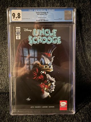 Uncle Scrooge 1 Cgc 9.  8 Gabriele Dell’otto Trade Variant Scorpion