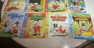 Uncle Scrooge Adventures In Color By Carl Barks 3,  35,  36,  37,  38,  42,  47,  48,  Fn 1996