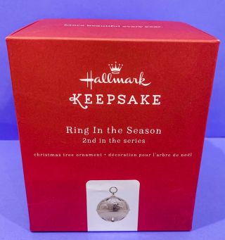 Hallmark Keepsake 2016 Ring In The Season Bell Christmas Ornament 2nd In Series