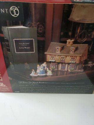 Dept.  56 Literary Classics Little Women The March Residence House