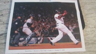 Boston Red Sox V.  N.  Y.  Yankees 2004 Alcs Game 4 - David Ortiz Wins It - 10/17poster