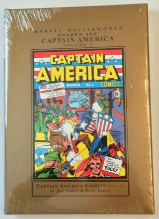 Marvel Masterworks Golden Age Captain America Vol 1 Joe Simon Jack Kirby
