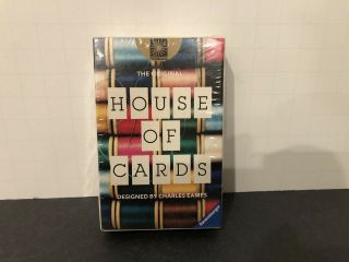 Vintage The House Of Cards Designed By Charles Eames 1986 Moma