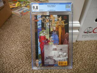 Books Of Magic 1 Cgc 9.  8 Dc Vertigo 1994 Great White Pgs Nm Tv Show Coming