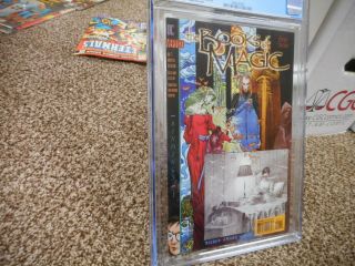 Books of Magic 1 cgc 9.  8 DC Vertigo 1994 GREAT WHITE pgs NM TV show coming 3