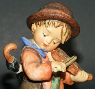 Vintage Hummel Little Fiddler 2/0 Tmk - 6 Musical Boy Playing Fiddle