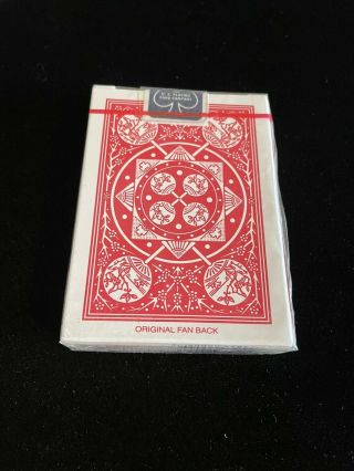 Red Tally - Ho Fan Back Playing Cards Ohio