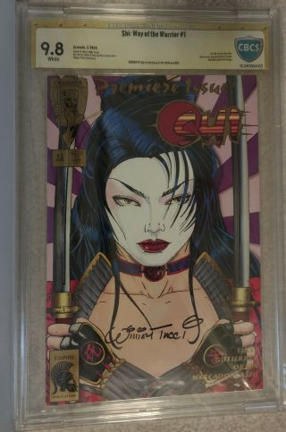 Shi 1 Way Of The Warrior 9.  8 Tucci 1994 Autograph Signed Not Cgc