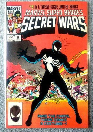 8 In A 12 Issue Ls 1984 Marvel Heroes Secret War Marvel Comic Book