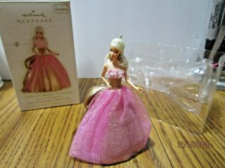 2009 Hallmark Celebration Barbie Doll Special Ed Christmas Keepsake Ornament