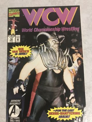 Wcw World Championship Wrestling 12 - Marvel - Htf -