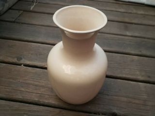 Vintage Eggshell Glazed Porcelain Ceramic Vase
