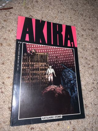 Akira 1 Rarer 2nd Print Mash Room Katauhiro Otomo Epic Comics 1988