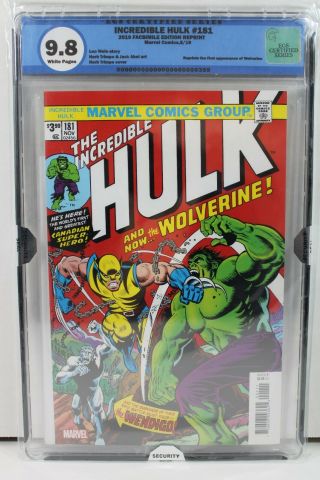 Incredible Hulk 181 Facsimile Edition (marvel May 