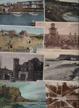 Northern Ireland,  Co Antrim - Portrush,  Ballycarry - 12 Postcards Singly