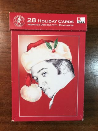 Elvis Presley Christmas Cards 27 Assorted Cards And Envelopes