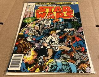 Star Wars Vol: 1 No: 2 Aug 1977 “six Against The Galaxy”