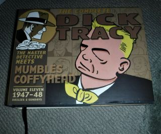 Complete Dick Tracy Chester Gould Volume 11 1947 - 48 Hb/dj Mumbles Coffyhead