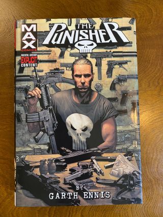 The Punisher Max Volume 1 Garth Ennis Omnibus Marvel Comics Hc