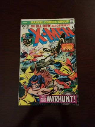 The X - Men 95 Warhunt Fn/vf
