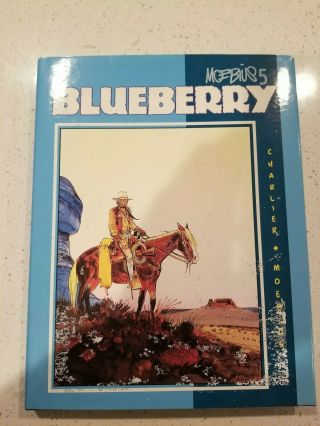 Moebius Vol 5 Blueberry Limited To 1500 Signed - Graphitti Designs Hardcover
