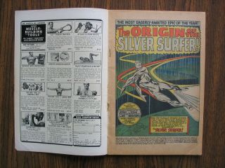 Silver Surfer 1 Marvel Comics (1968) 3