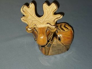 Rinconada Moose Hand Made Ceramic Figurine Uruguay