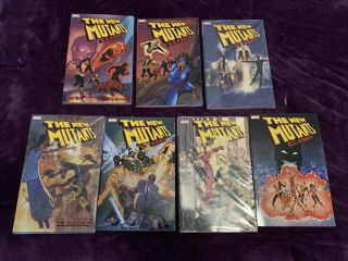 Marvel Mutants Classic 1,  2,  3,  4,  5,  6,  7 Tpb Set
