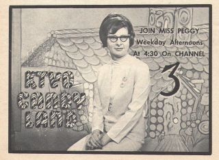 1964 Ktvo Tv Ad Candyland & Miss Peggy Brinkoff Fort Dodge - Ames Iowa Kid 