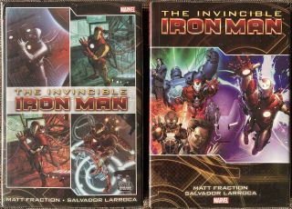 The Invincible Iron Man Omnibus Vol 1 & 2 - Matt Fraction - Hc
