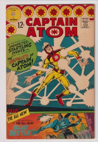 1966 Charlton Comics Captain Atom 83 In Vg/fn - 1st Ted Kord Beetle
